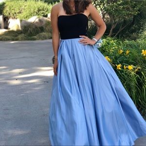 Cinderella Blue Prom Dress